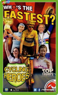 2015 Top Trumps Cycling Heroes #NNO Bradley Wiggins Back